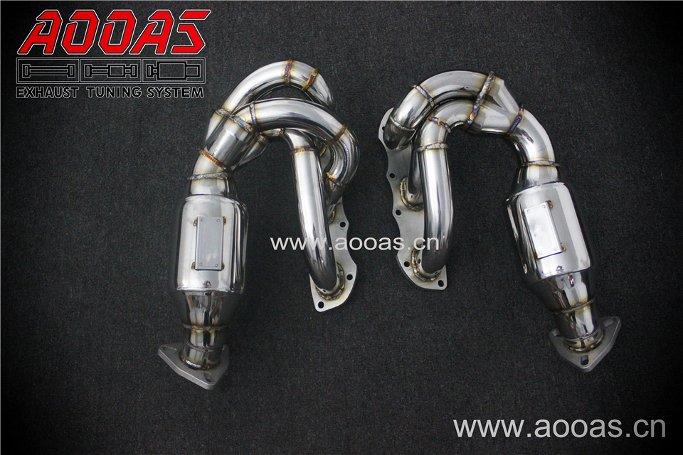 Porsche Cayman 987 All SS304 / Cat (With Cat) Manifold